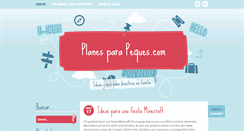 Desktop Screenshot of planesparapeques.com
